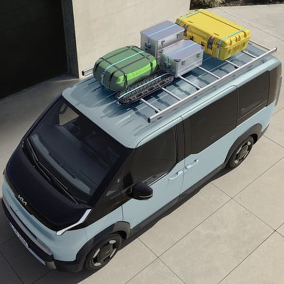 Dachträger Plattform KIA PV5 Aluminium Silber Schwarz | SW213ADE00H1