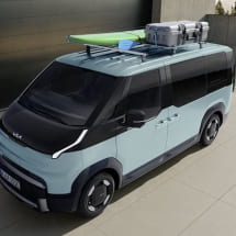 Dakdrager KIA PV5 Aluminium 3-delig Zilver Zwart | SW210ADE03ALS