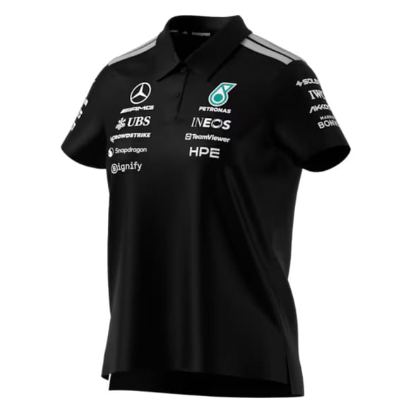Damen Poloshirt Mercedes-AMG PETRONAS F1 Team schwarz | B67998394-98