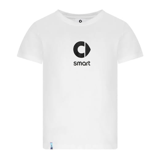 Dames T-shirt wit met zwart logo Original smart | 10021696/-784