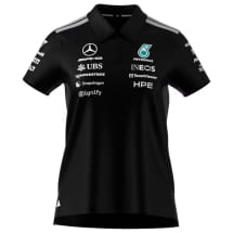 Dames poloshirt Mercedes-AMG PETRONAS F1 Team zwart | B67998394-98