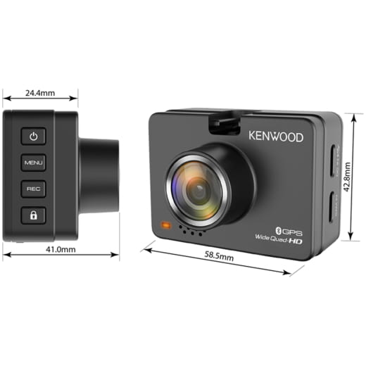 Dashcam Kenwood DRV-A510W 2K-HD display LCD da 2,0 pollici | DRV-A510W