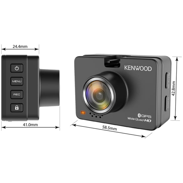 Dashcam Kenwood DRV-A510W 2K-HD 2.0 inch LCD-Display | DRV-A510W