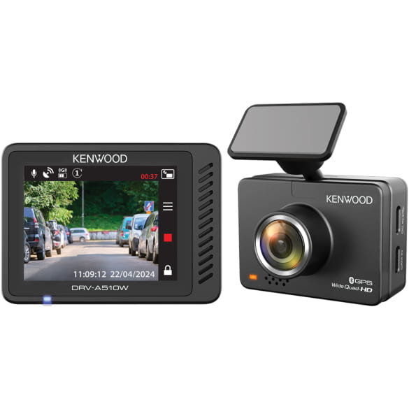 Dashcam Kenwood DRV-A510W 2K-HD 2,0 Zoll LCD-Display