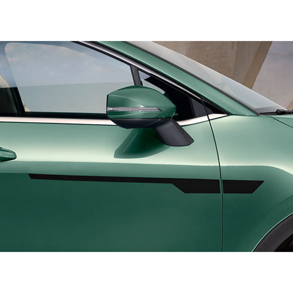 Decorfolie "Razor" sierstrepen folieset zwart KIA Sportage NQ5 Original KIA