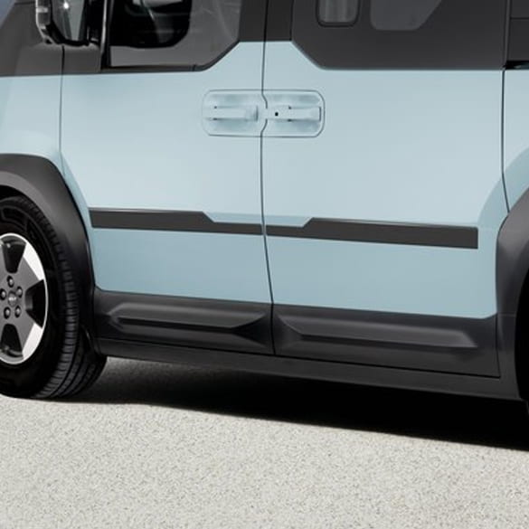 Deurafwerkingslijsten KIA PV5 grijs 4-delige set Origineel KIA