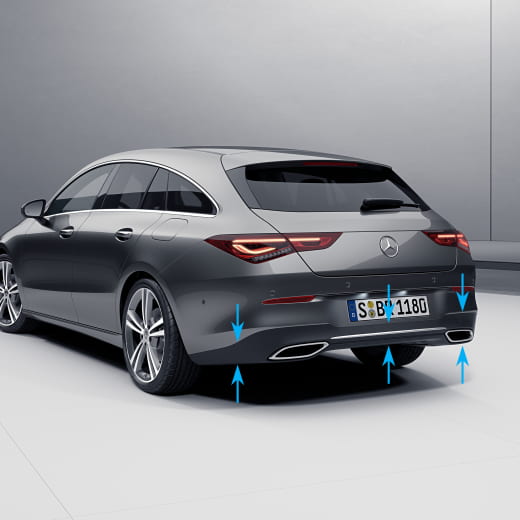 Diffuseur Progressive CLA X118 Shooting Brake Original Mercedes-Benz | X118-Progressive-Dif-K