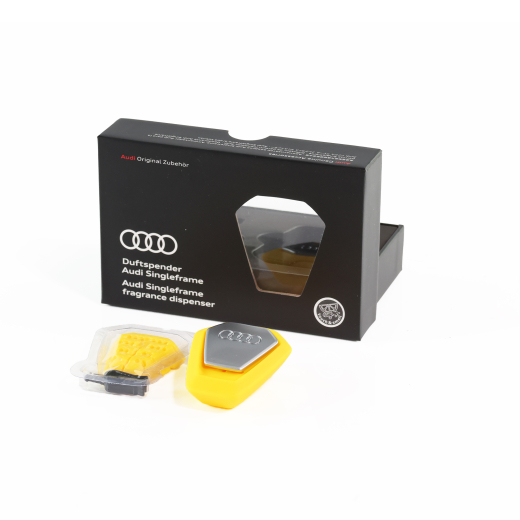 Diffuseur de parfum Singleframe jaune tonifiant bâtonnet parfum Original Audi | 80A087009B