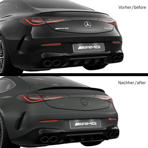  Diffusorbrett CLE 53 AMG Optik Paket C236 A236 Original Mercedes-AMG | 236-Diffusor-Brett