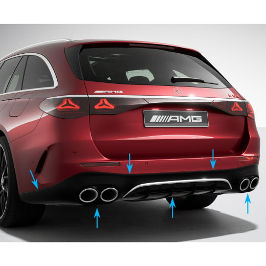 Diffusore posteriore 53 AMG E-Klasse S214 T-Modell Original Mercedes-AMG | S214-E53-Diffusor