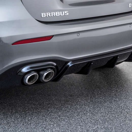Diffusore posteriore BRABUS terminali di scarico carbonio Classe A W177 Mercedes-Benz | 177-420-00-B