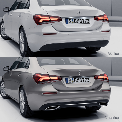 Difusor Progressive Mercedes-Benz Clase A V177 | V177-Prog-Diffusor