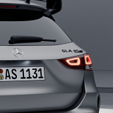 Inscripción AMG GLA 45 S negra GLA H247 Original Mercedes-Benz
