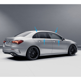 Trim strips Windows Doors Night package black A-Class V177 Sedan Genuine Mercedes-Benz