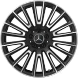 E 53 AMG 20 inch velgen E-Klasse W214 S214 10-dubbele spaken matzwart Origineel Mercedes-AMG