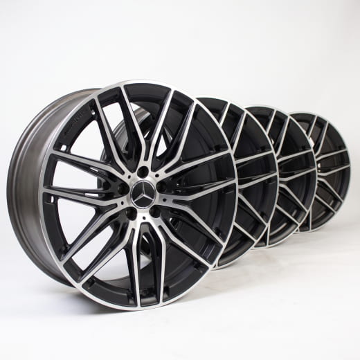 E 53 AMG 20 inch velgen E-Klasse W214 S214 zwart Origineel – | A2144011100/1200-7X36