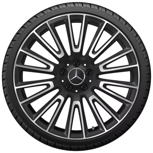 Jantes E 53 AMG 20 pouces Classe E W214 S214 noir original Mercedes-AMG | A2144011500/1600-7X36