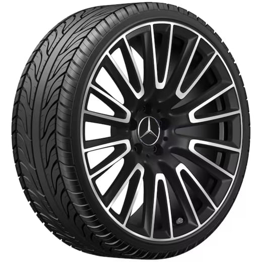 Jantes E 53 AMG 20 pouces Classe E W214 S214 noir original Mercedes-AMG | A2144011500/1600-7X36