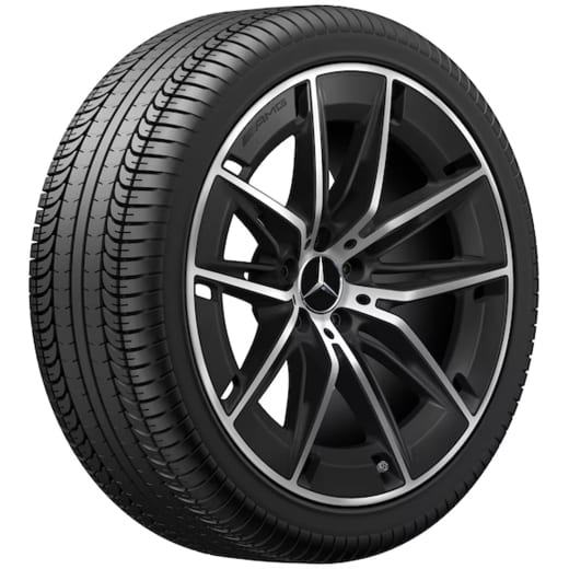 Jantes E 53 AMG 20 pouces Classe E W214 S214 noir original Mercedes-AMG | A2144011100/1200-7X36