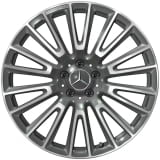 Llantas E 53 AMG de 20 pulgadas Clase E W214 S214 10 dobles radios gris Himalaya Original Mercedes‑B
