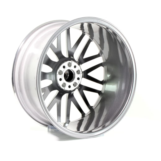 E 53 AMG 21 inch forged wheels E-Class W214 S214 cross spokes himalaya grey | A2144011300/-1400 7X21