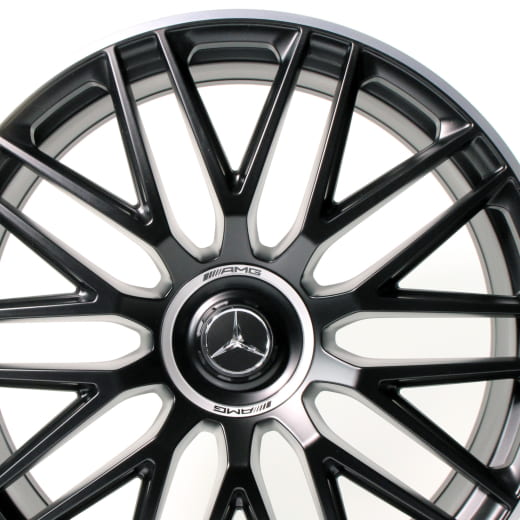 Juego de llantas forjadas E 53 AMG Clase E 214 radios cruzados original Mercedes-AMG | A2144011300/1400 7X71