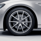 Juego de llantas E 63 AMG 19 pulgadas Clase E 213 rueda de 10 radios gris Original Mercedes-Benz