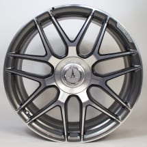 E 63 AMG 20 inch gesmede velgen E-Klasse 213 titanengrijs  m | A21340130/3100-7X21