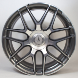 Set di cerchi forgiati AMG E 63 AMG da 20 pollici Classe E 213 a razze incrociate grigio originale