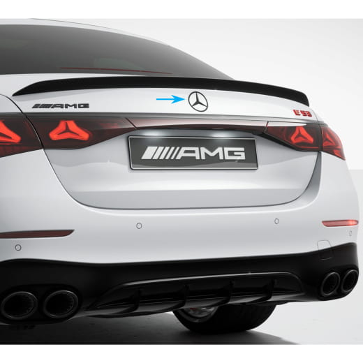 E-Class Saloon W214 Star Dark Chrome Genuine Mercedes-Benz | W214-Stern-dark-chrom