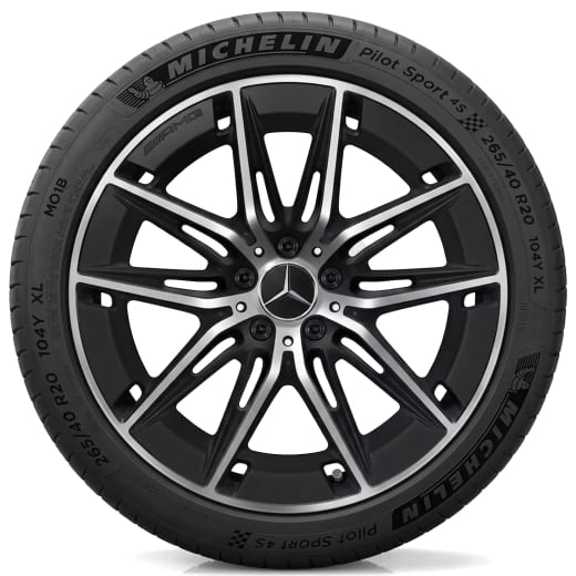 Roues été E53 AMG 20 pouces Classe E W214 Michelin Mercedes-Benz d'origine | A2144011100/1200 7X36-S-W214