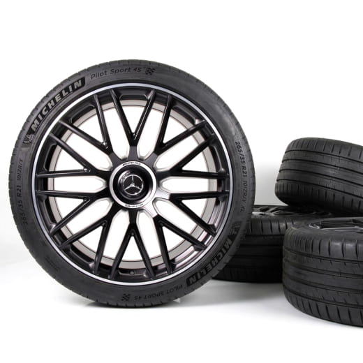 E53 AMG Sommerräder 21 Zoll E-Klasse S214 Michelin Original Mercedes-Benz | A2144011300/1400 7X71-S-S214