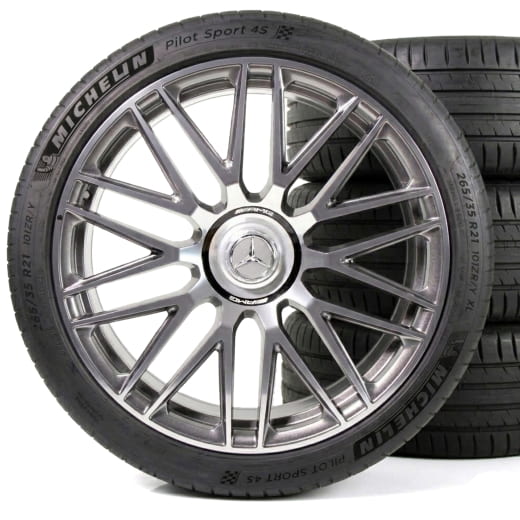 E53 AMG Sommerräder 21 Zoll E-Klasse W214 Michelin Original Mercedes-Benz | A2144011300/1400 7X21-S-W214