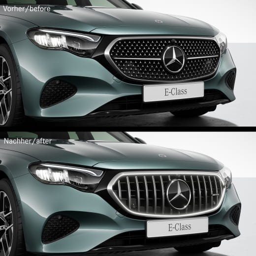 Calandra Panamericana originale Mercedes 53 AMG | Classe E W214 Berlina | Panamericana-Av-W214-K
