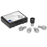 Kit antivol de roue argent M14 x 1,5 x 25,5 Original Mercedes-Benz
