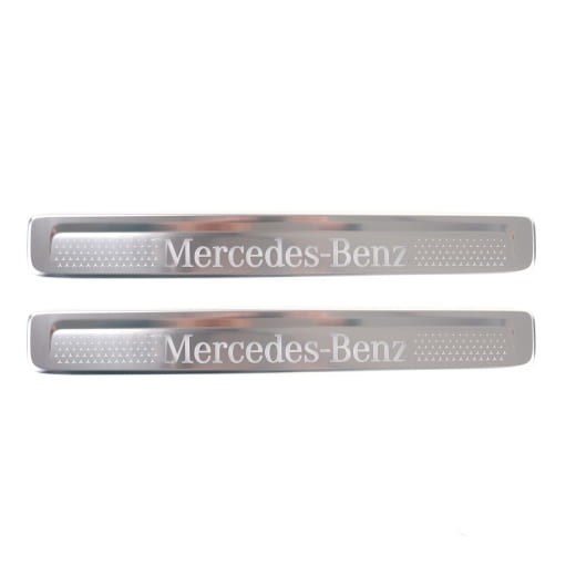 Einstiegsleisten C-Klasse EQ W520 Stern Pattern silber Original Mercedes-Benz | A1746803902-W520