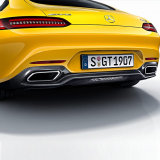 Diffusore in carbonio AMG GT C190 Original Mercedes-Benz