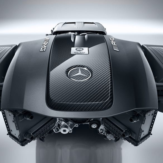 Copertura motore in carbonio AMG GT Original Mercedes-Benz C190 | AMGGT-carbon-motor