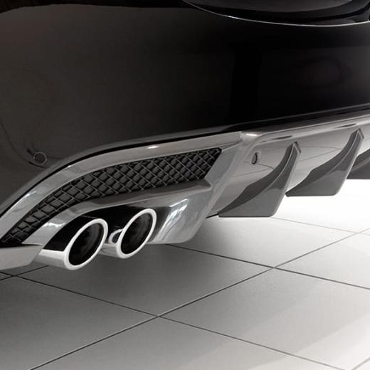 Brabus scarico sportivo | Brabus silenziatore posteriore | Mercedes-Benz Classe C 205 | Brabus-Sportauspuff-205