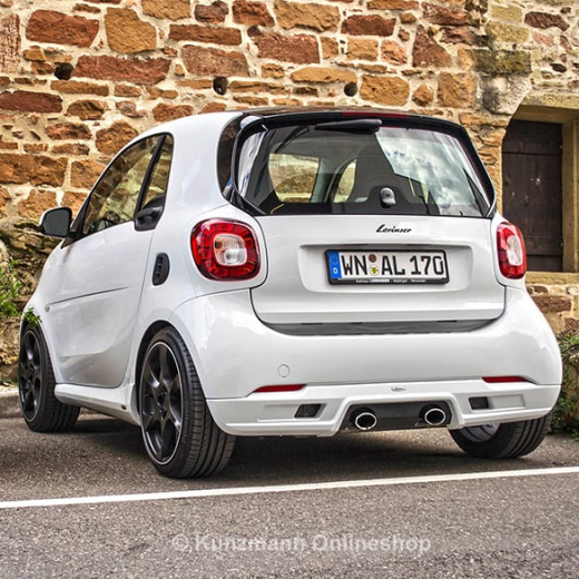 Paraurti posteriore con scarico sportivo smart 453 Original Lorinser | Lorinser-Heck
