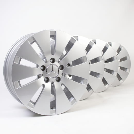 Set di cerchi da 17 pollici a 10 fori GLC X253 C253 Original Mercedes-Benz | A25340105007X45-Satz