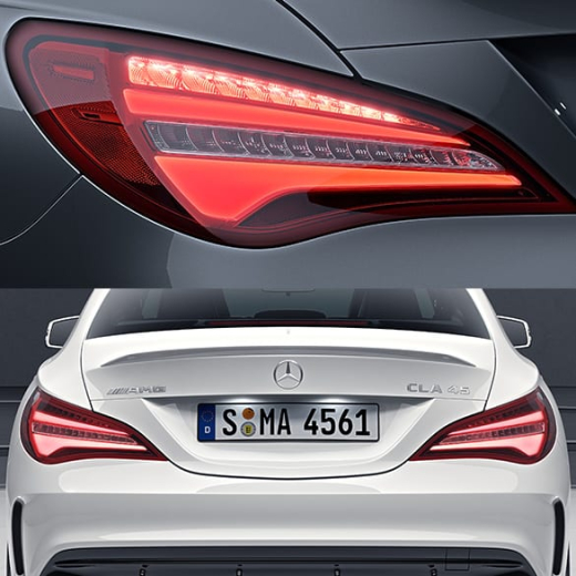 Fanali posteriori facelift CLA C117 X117 originali Mercedes-Benz | W117-Facelift-Heckleuchten