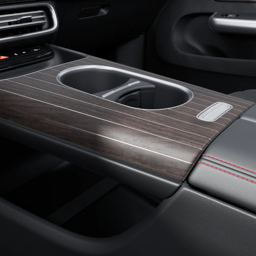 Elemento decorativo consola central CLA C174 madera roble marrón cubierta de barco | A1746806600-C174
