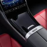 Elemento decorativo consola central CLE A236 negro brillante original Mercedes-Benz