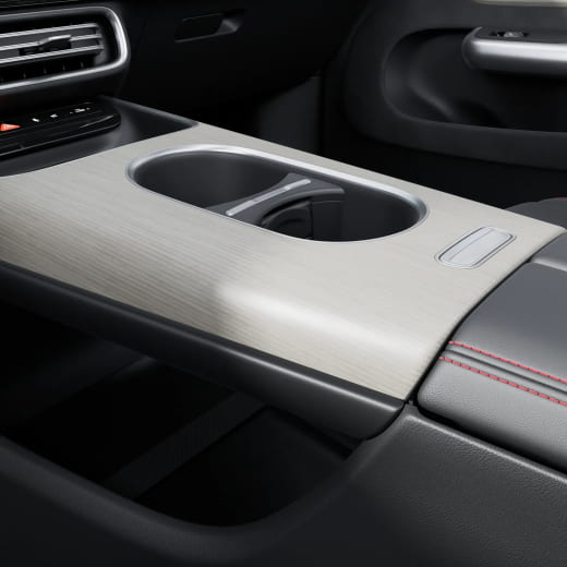 Elemento decorativo tunnel centrale CLA C178 legno betulla grigio a poro aperto | A1746806400-C178