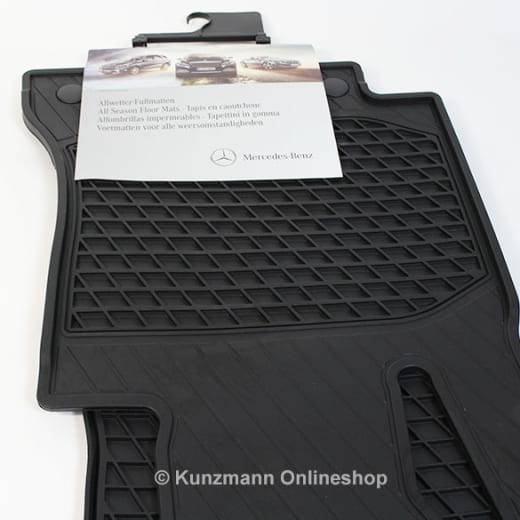 Alfombrillas de goma C-Klasse W205 Original Mercedes-Benz | A2056807508 9G33