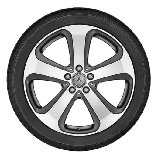 Jeu de jantes 19 pouces roue à 5 branches GLC X253 C253 original Mercedes-Benz | A25340110007X44-Satz