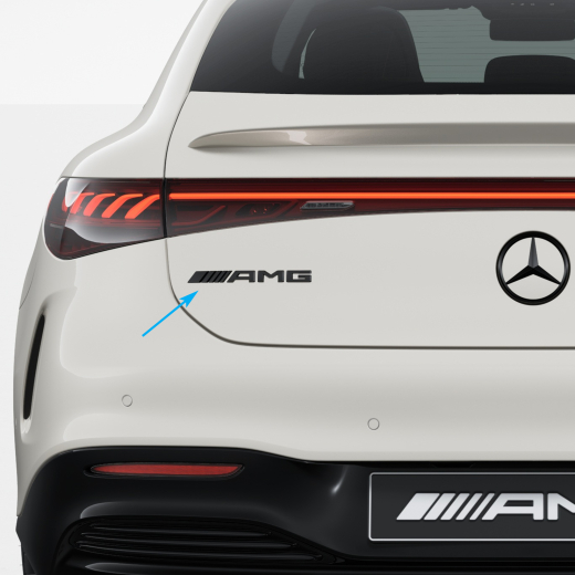 Targhetta AMG nera EQS 53 AMG | A2978172600