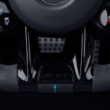 Habillage de volant AMG GT C190 Black Series inscription noire Original Mercedes-Benz