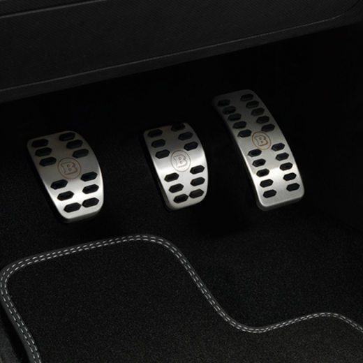 Revêtements de pédales sport boîte manuelle Original smart Brabus  | A4532904300